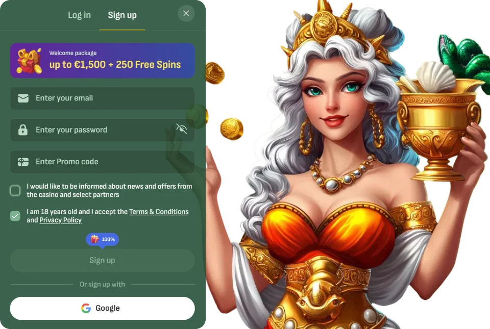 Betsixty registratie